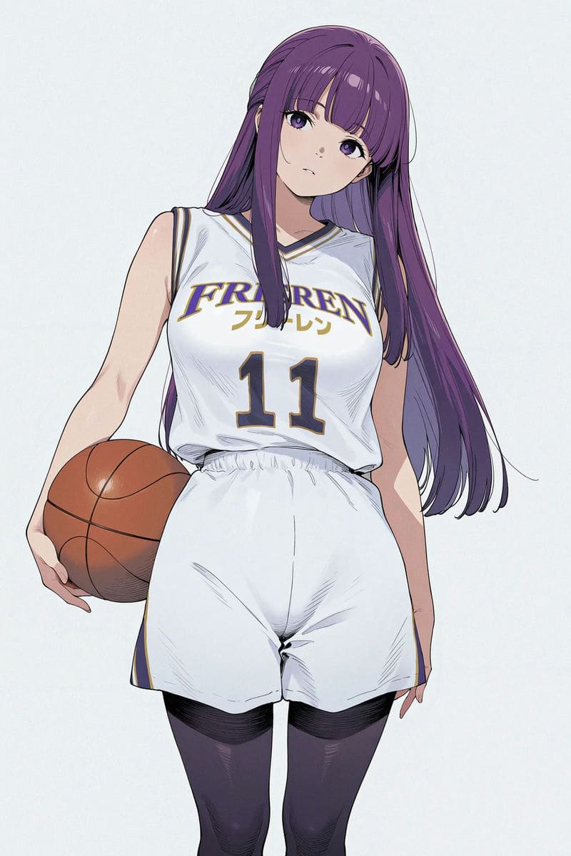 ฟรีเรนกับเฟิร์นเล่นบาสเก็ตบอล